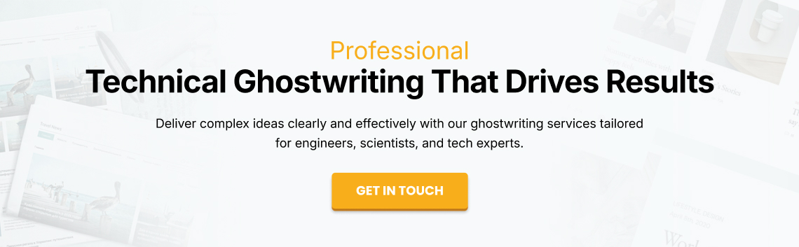 Technical Ghostwriting