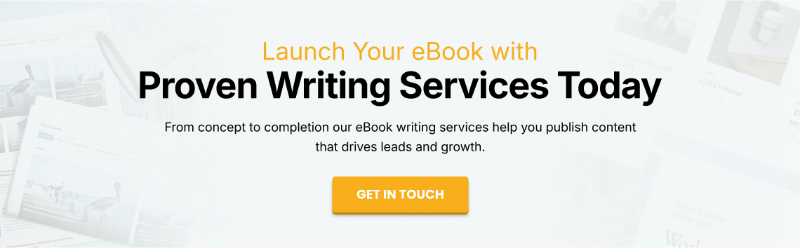 eBook writing services